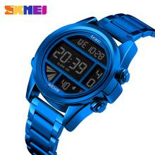 SKMEI 1448 Wholesale China Watch Stainless Steel Watch Custom Digital Clock